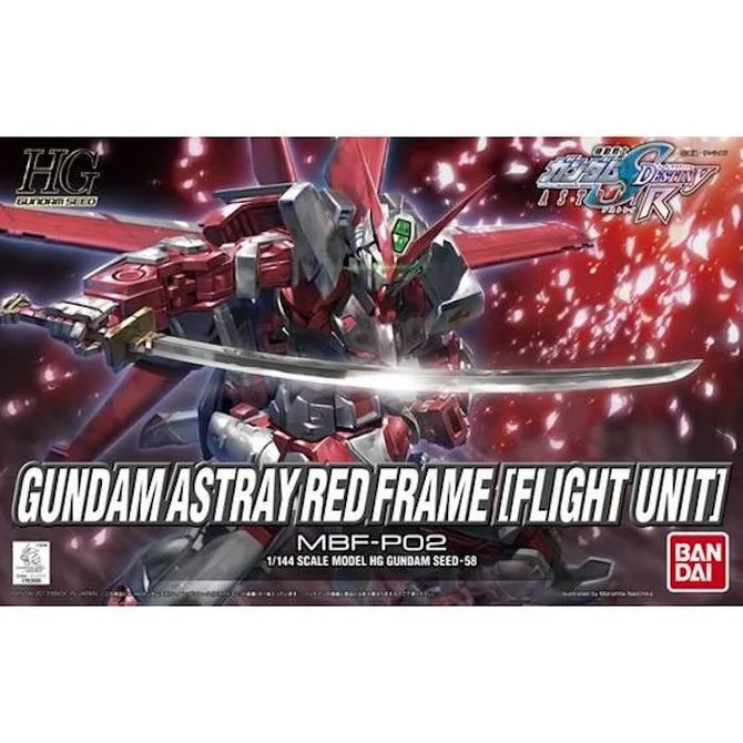 HGCE 58 MBF-P02 Gundam Astray Red Frame (Flight Unit)