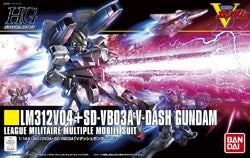 HGUC 188 LM312V04+SD-VB03A V-Dash Gundam