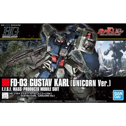 HGUC 221 FD-03 Gustav Karl (Unicorn Ver.)