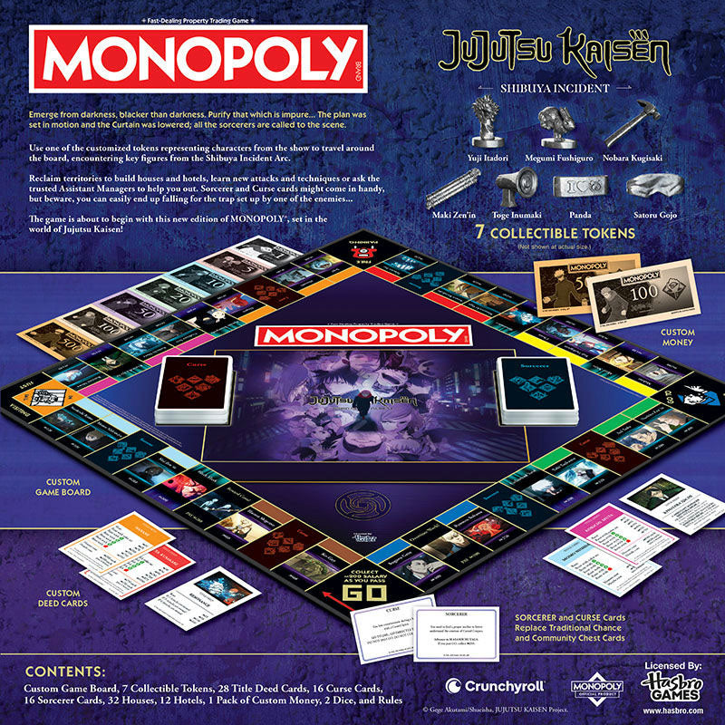 MONOPOLY Jujutsu Kaisen USAopoly