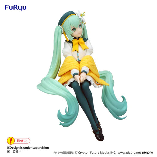 Hatsune Miku Noodle Stopper Figure Flower Fairy Lily White ver. FuRyu