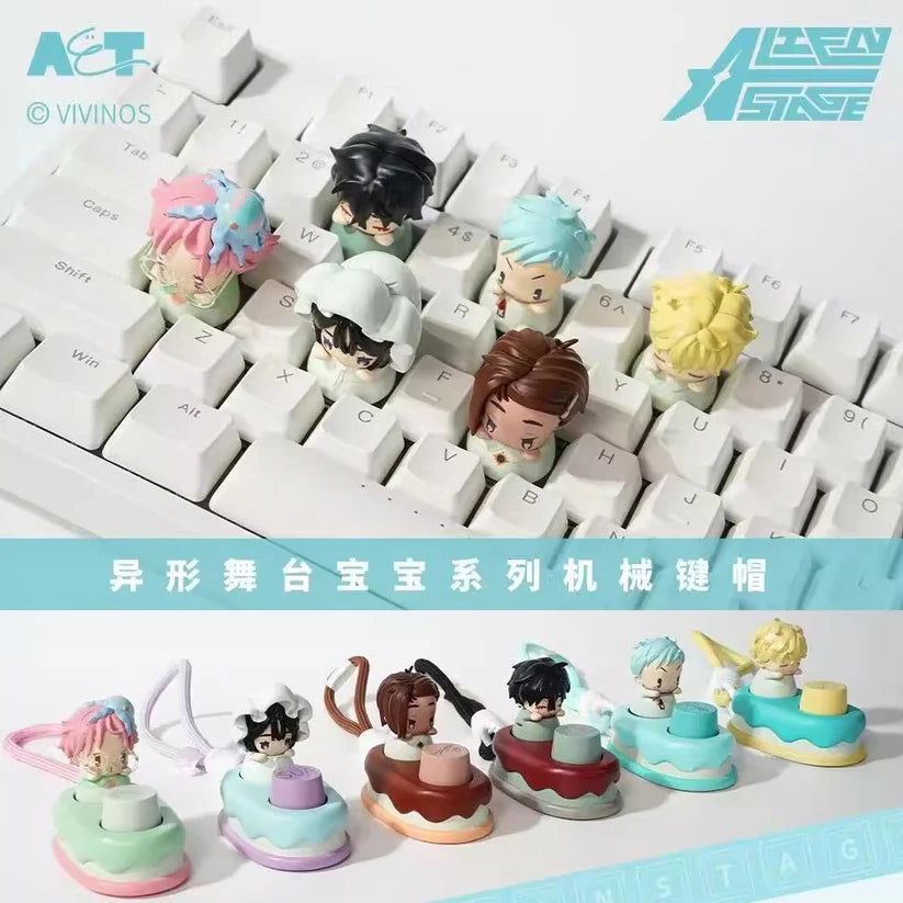 ALIEN STAGE Baby Mechanical Keycap Blind Box AET