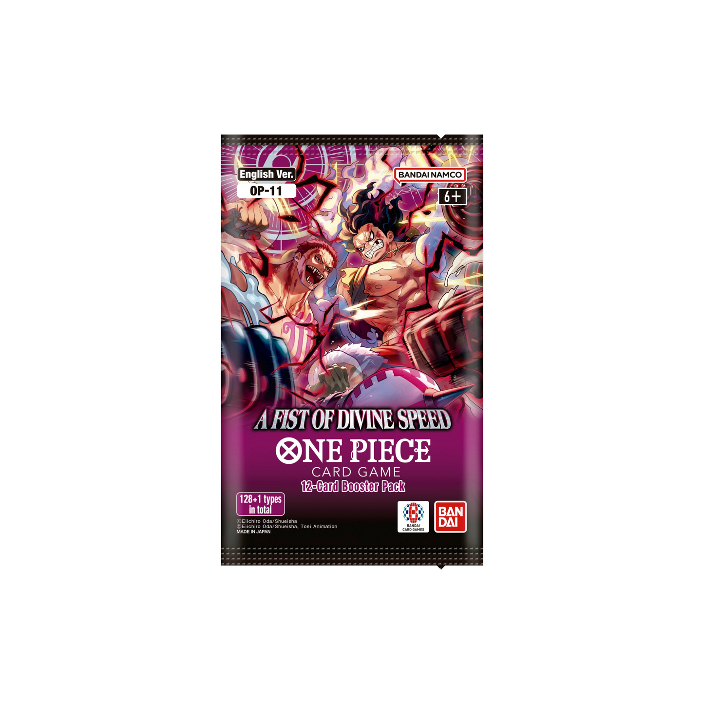 ONE PIECE CG OP-11 A Fist of Divine Speed Booster Pack