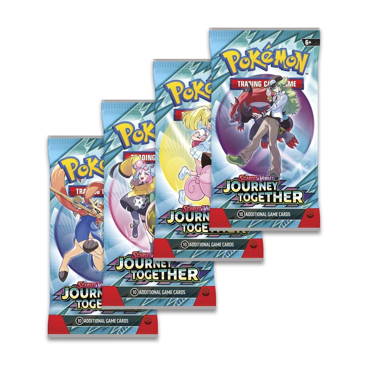 Pokémon TCG: Scarlet & Violet - Journey Together Booster Pack (10 Cards)
