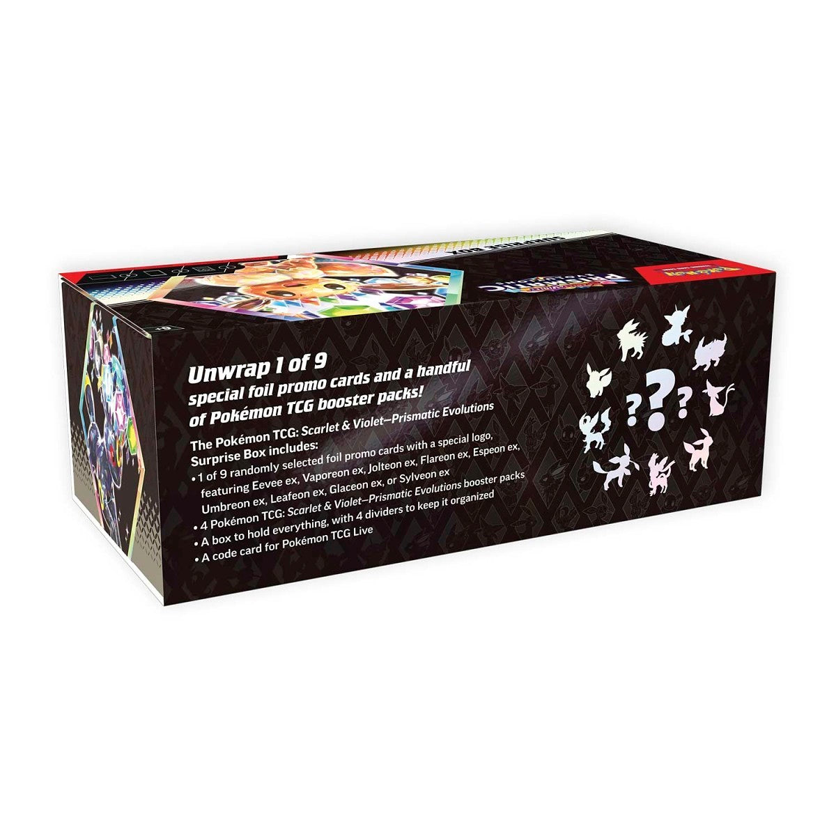 Pokémon TCG: Scarlet & Violet-Prismatic Evolutions Surprise Box