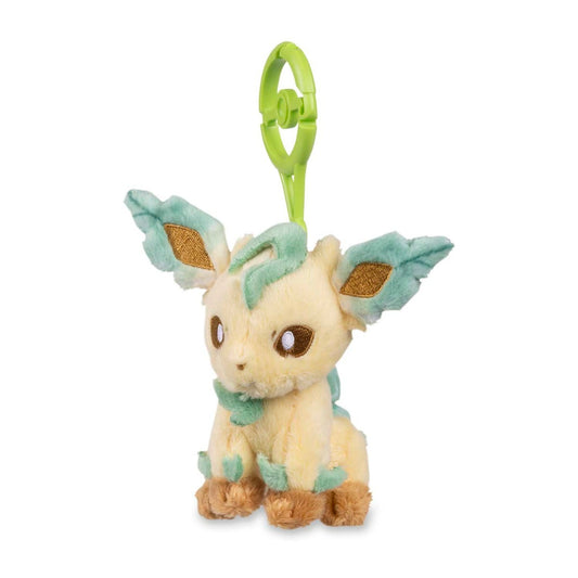 Pokémon Leafeon Adventure Partners Plush Key Chain
