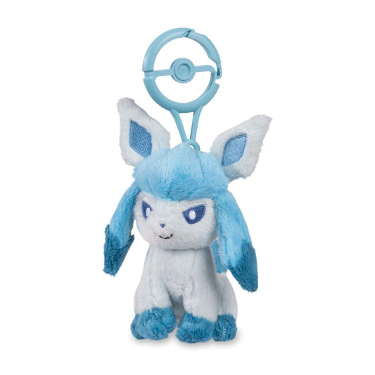 Pokémon Glaceon Adventure Partners Plush Key Chain