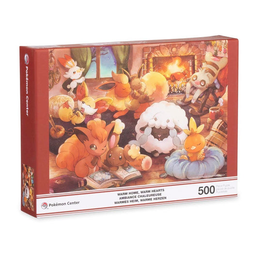 Pokémon Warm Home, Warm Hearts Puzzle (500 Pieces)
