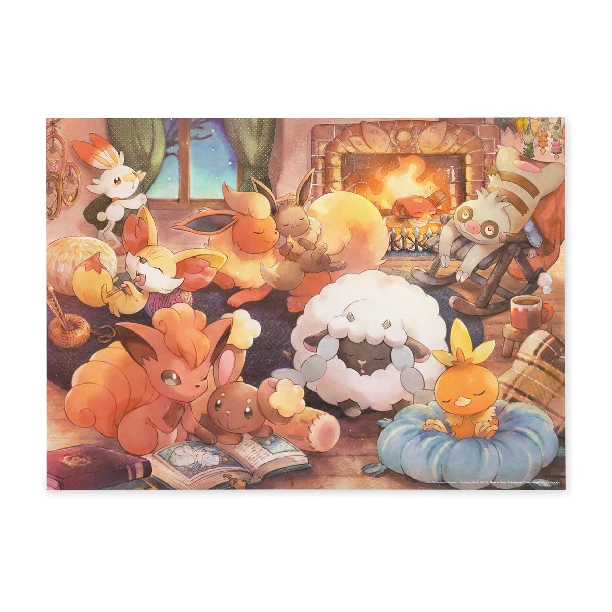 Pokémon Warm Home, Warm Hearts Puzzle (500 Pieces)