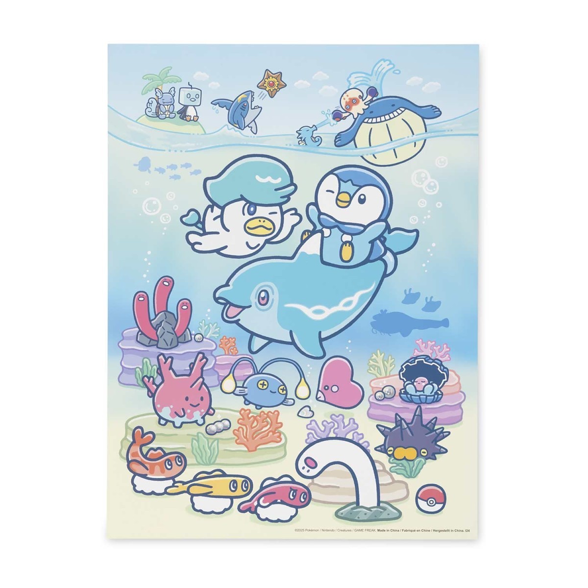 Pokémon Underwater Friends Puzzle (100 Pieces)