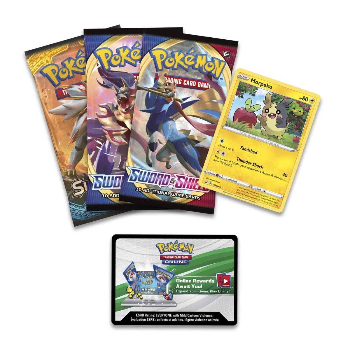 Pokémon TCG Morpeko Pin Collection