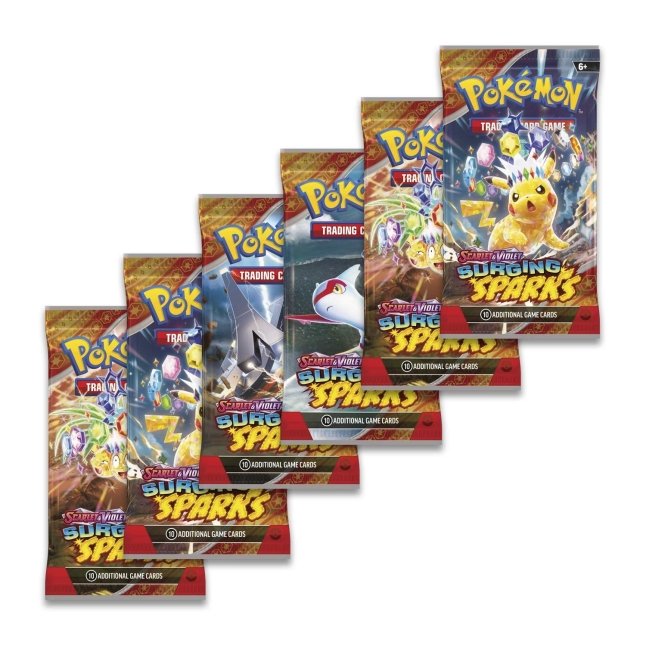 Pokémon TCG: Scarlet & Violet-Surging Sparks Booster Pack (10 Cards)