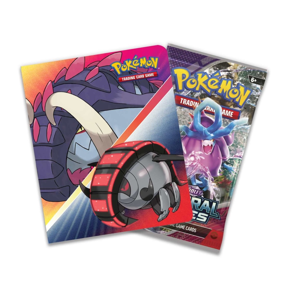 Mini Portfolio Pokémon Scarlet & Violet - Album 60 Cartes + Booster