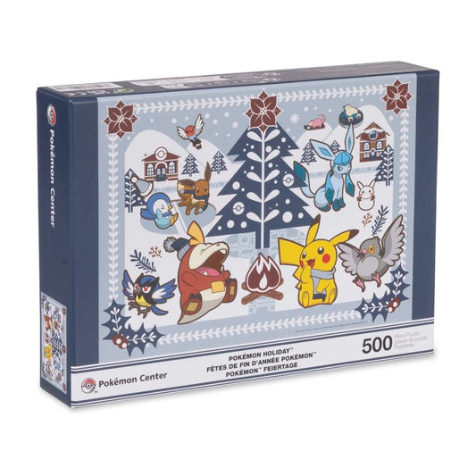 Pokémon Pikachu, Fuecoco & Friends Pokémon Holiday Puzzle (500 Pieces)
