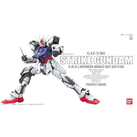 PG GAT-X105 ストライクガンダム STRIKE GUNDAM PG GAT-X105 Strike Gundam 1/60 – Anime Otaku Hobby