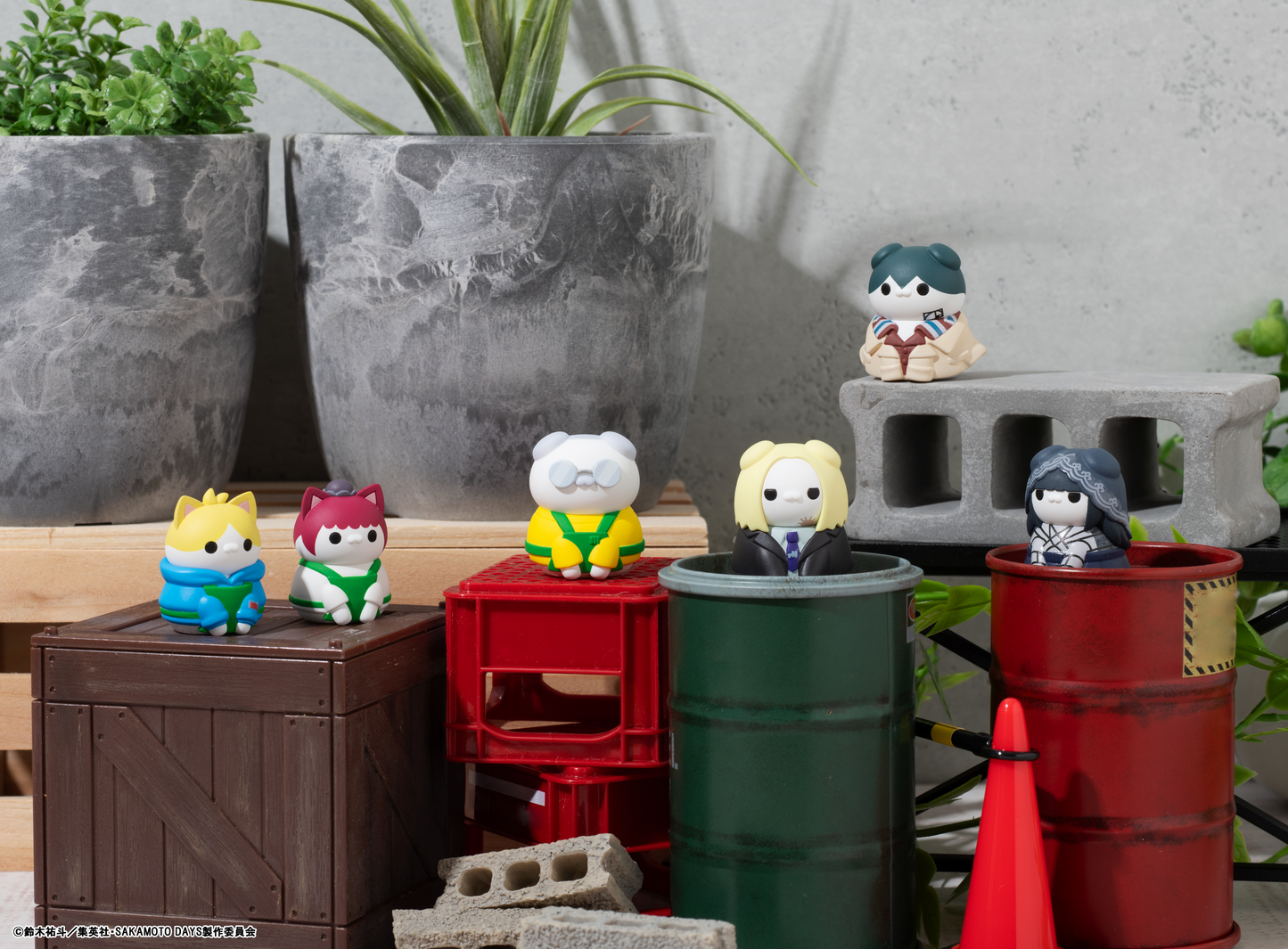 SAKAMOTO DAYS MEGA CAT PROJECT SAKAMOTO CATS The Cheerful Sakamoto Store MEGAHOUSE