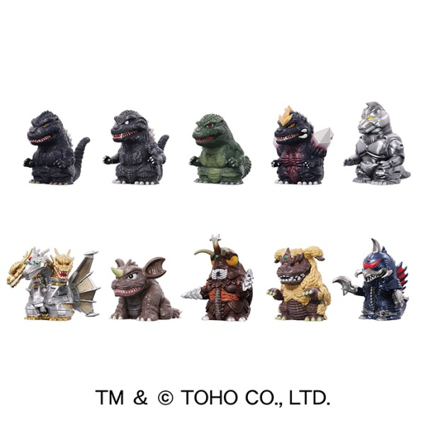 Godzilla Soft Vinyl Puppet Mascot 3 ENSKY