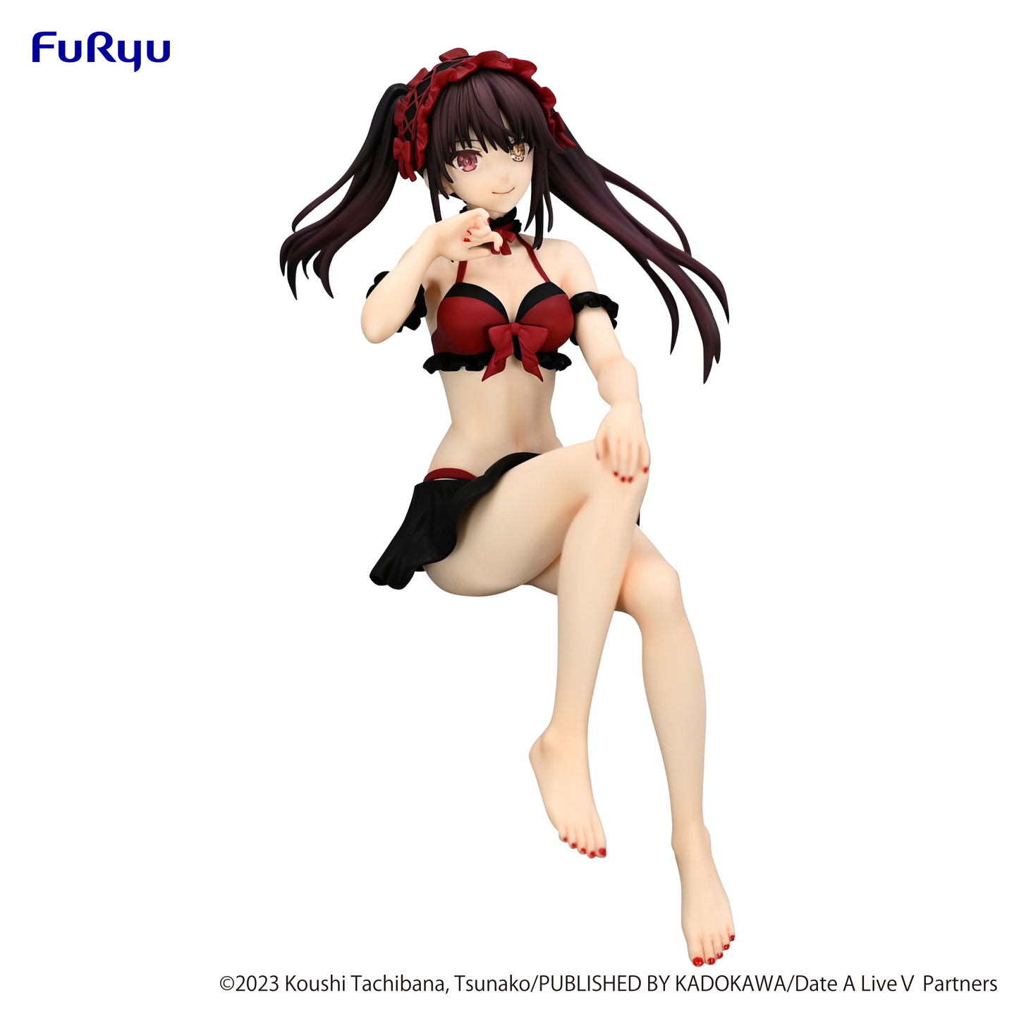 Date A LiveⅤ Noodle Stopper Figure Kurumi Tokisaki Swimsuit ver. Furyu