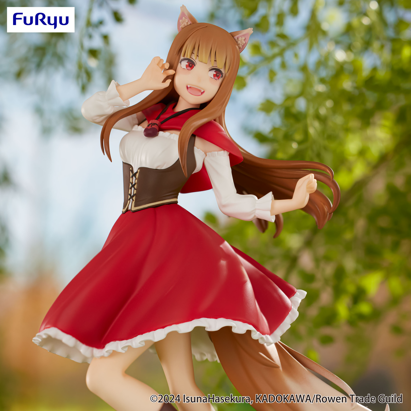 Spice and Wolf Trio-Try-iT Figure Holo Red Hood ver. FuRyu