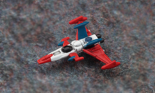 Space Pirate Battle Ship Arcadia 1/1500 2nd Warship (PHANTOM DEATH SHADOW conversion)Creator Works Hasegawa