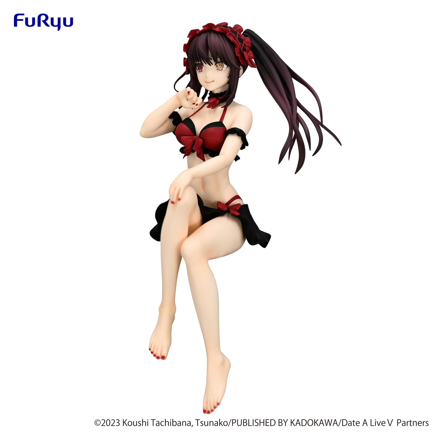 Date A LiveⅤ Noodle Stopper Figure Kurumi Tokisaki Swimsuit ver. Furyu