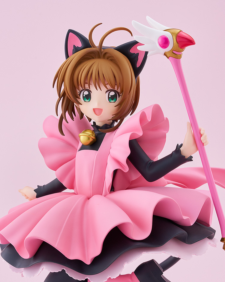 Card Captor Sakura POP UP PARADE Sakura Kinomoto: Black Cat Costume Ver. L Size GOOD SMILE COMPANY