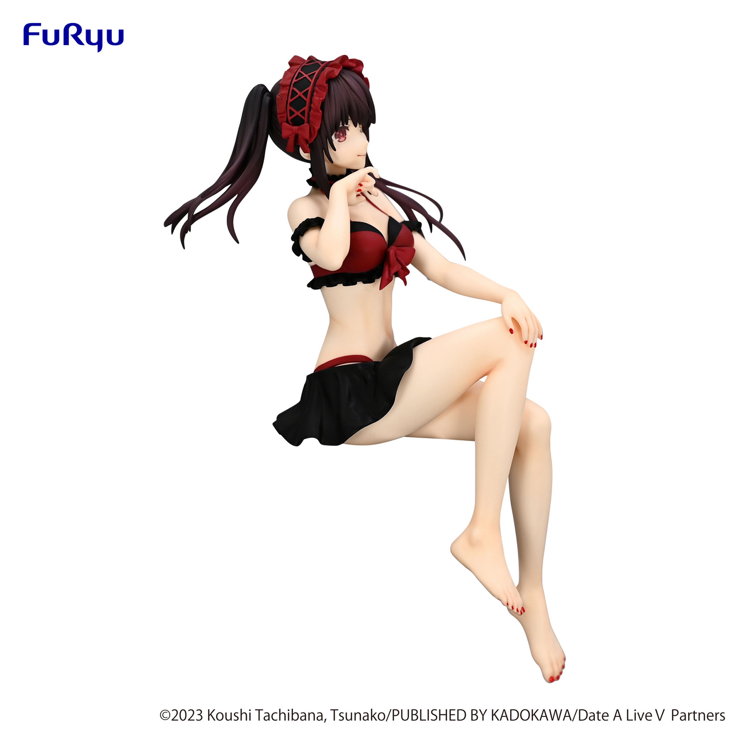 Date A LiveⅤ Noodle Stopper Figure Kurumi Tokisaki Swimsuit ver. Furyu