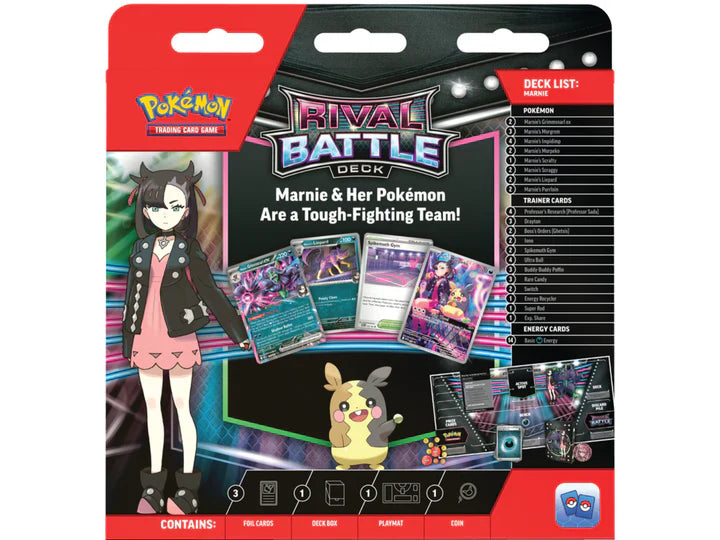 Pokémon RIVAL BATTLE DECKS MARNIE