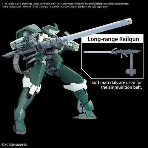 Option Parts Set Gunpla 12 (Large Railgun)