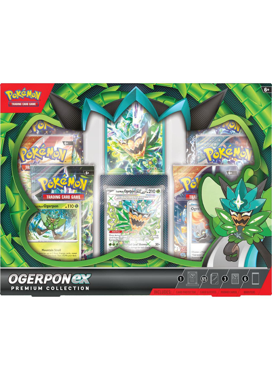pokemon booster box ratios Pokémon TCG: Ogerpon ex Premium Collection – Anime Otaku Hobby