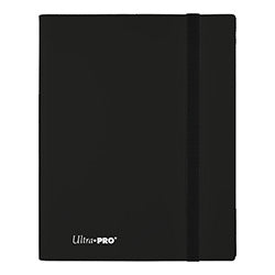 PRO BINDER 9 POCKET ECLIPSE JET BLACK Holds 360 cards
