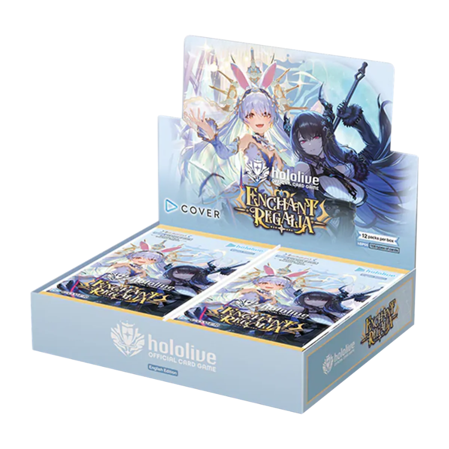 Hololive CG Card Game Enchant Regalia Booster Pack COVER