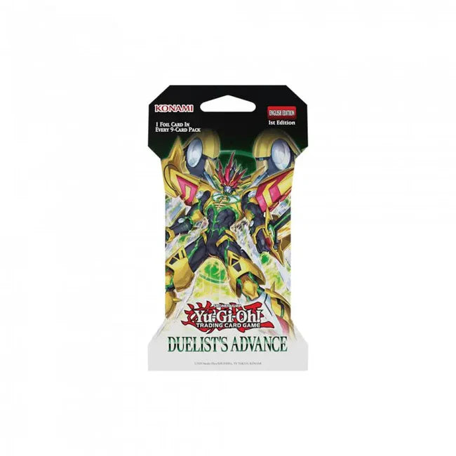 Yu-Gi-Oh! YGO Duelist’s Advance Booster 1st Edition Blister Pack