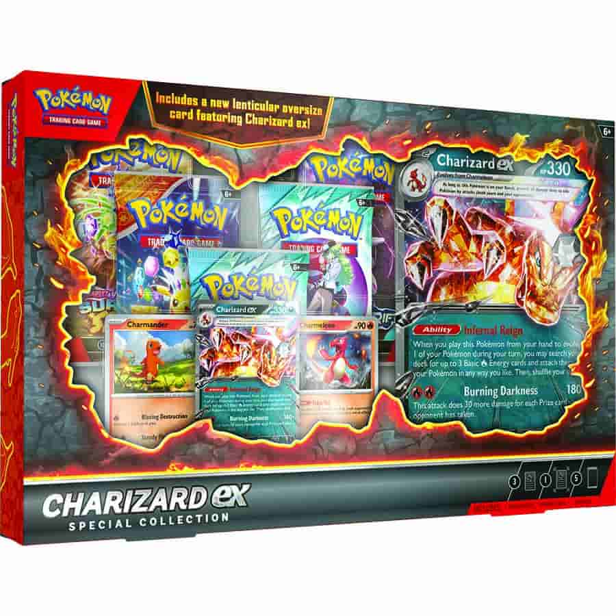 anime cards pokemon box Pokémon TCG: Charizard ex Special Collection – Anime Otaku Hobby