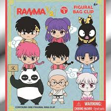 RANMA 1/2 SERIES 1 3D FOAM BAG CLIP Monogram
