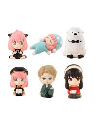 Spy x Family Bandai Shokugan Mascot Spy x Family Relaxing Mascot