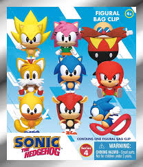 SONIC SERIES 4 3D FOAM BAG CLIP Monogram