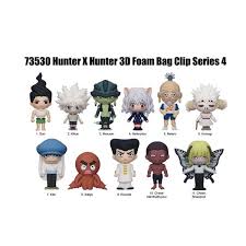 HUNTER X HUNTER SERIES 4 3D FOAM BAG CLIP Monogram