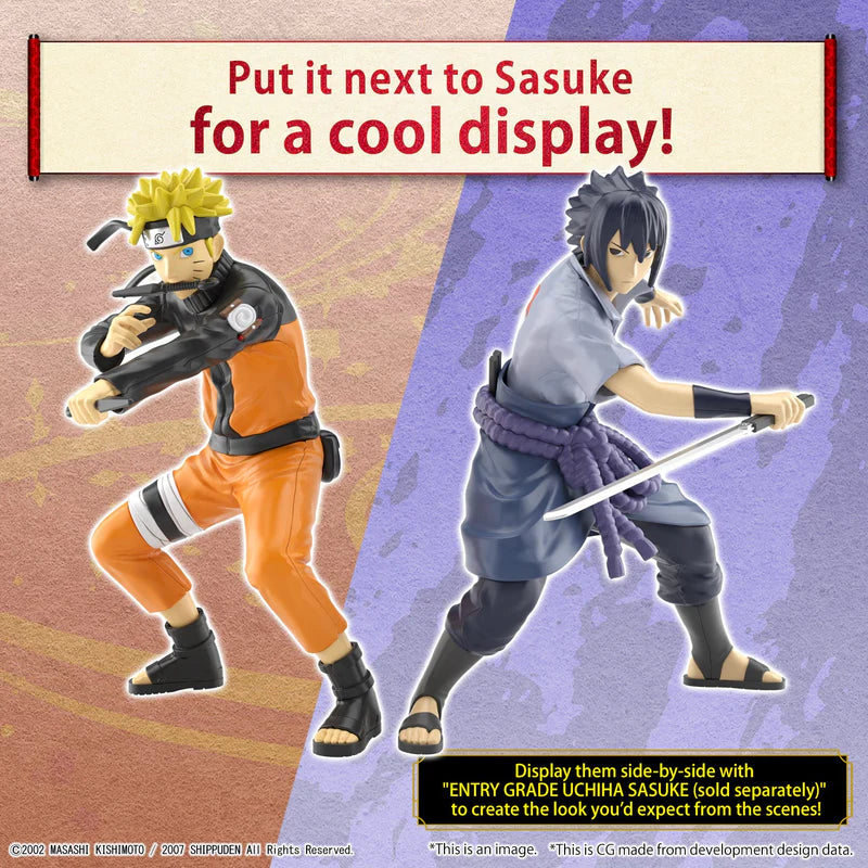 Entry Grade Naruto Bandai Uzumaki Naruto 3L