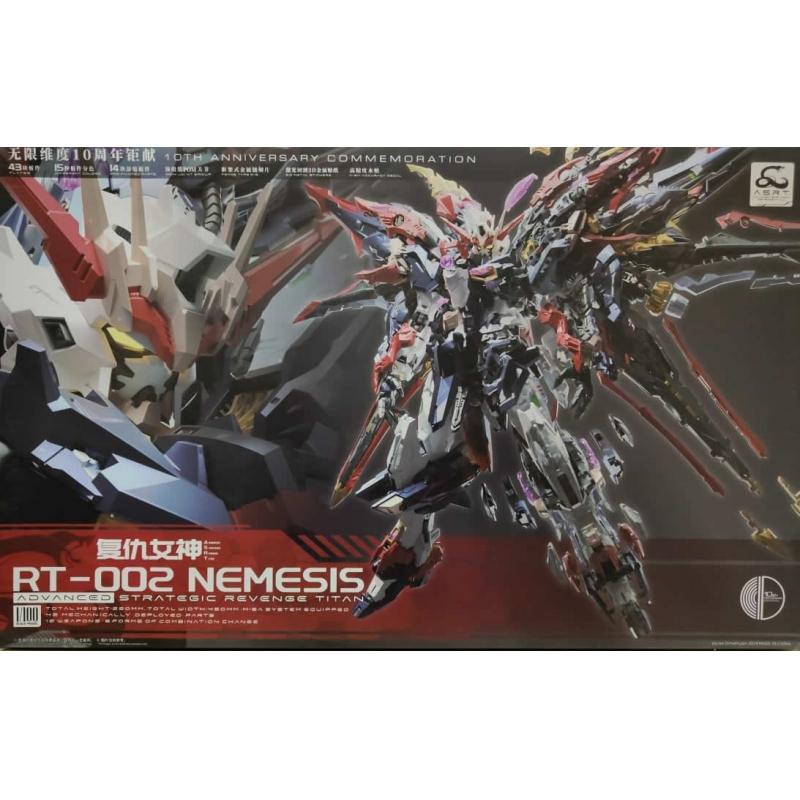 Infinity Nova RT-002 Nemesis Advanced Strategic Revenge Titan 1/100 Scale Model Kit Infinite Dimension