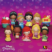 DISNEY PRINCESS 3D FOAM BAG CLIP Monogram
