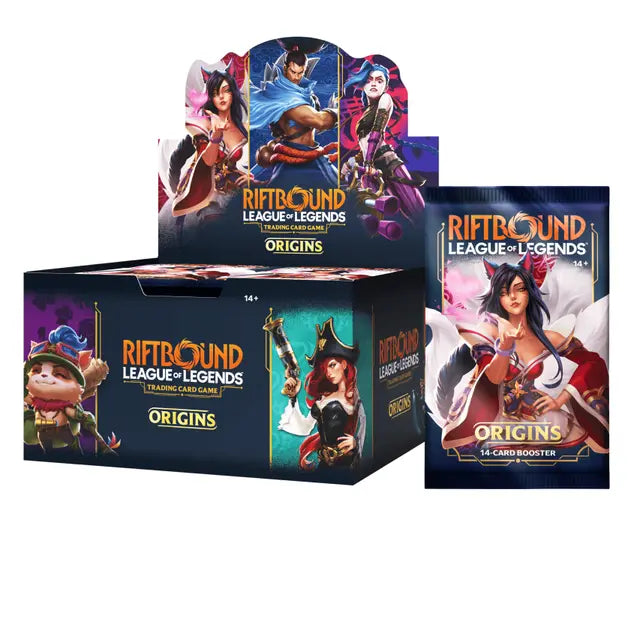 Riftbound League of Legends TCG Origins Booster Display