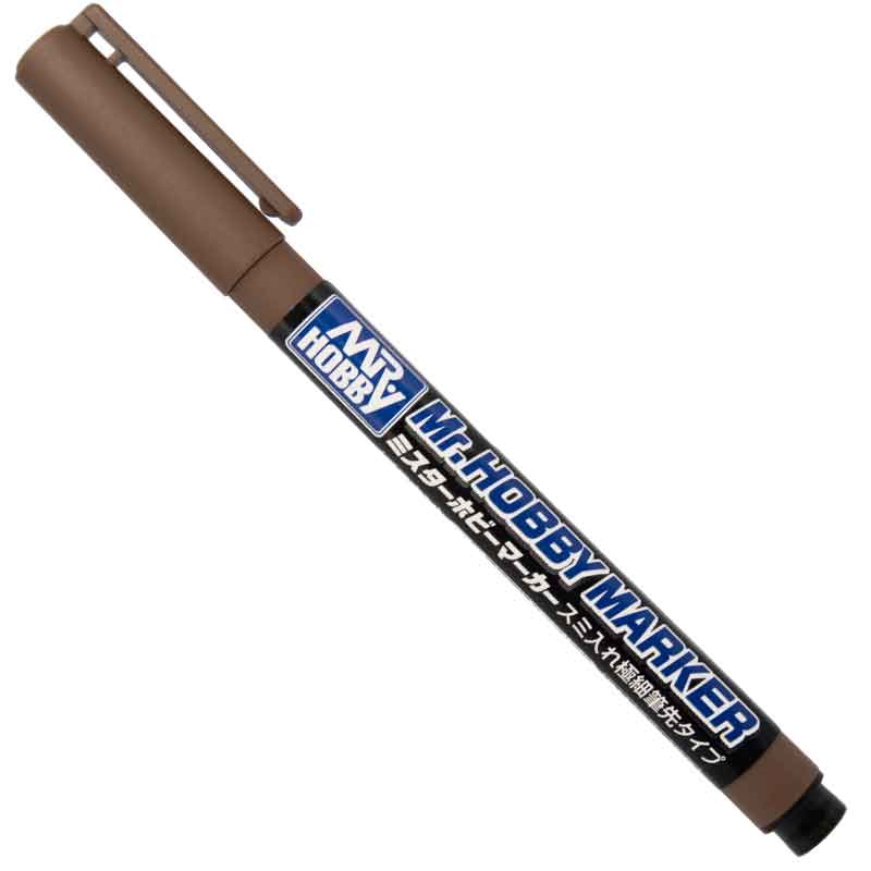 GSI Creos Mr. Hobby Marker Super Fine Tip Brush Pen (3 COLOURS) CM101~CM102~CM103