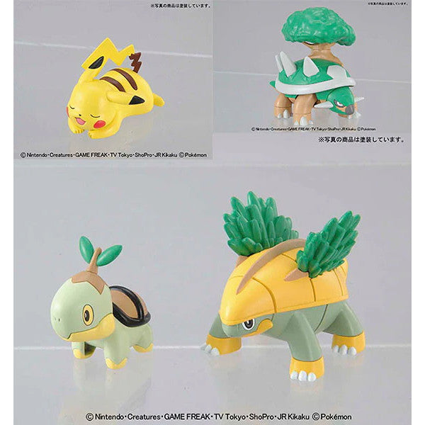 Pokémon Plamo Plastic Model Collection 08 Torterra Evolution