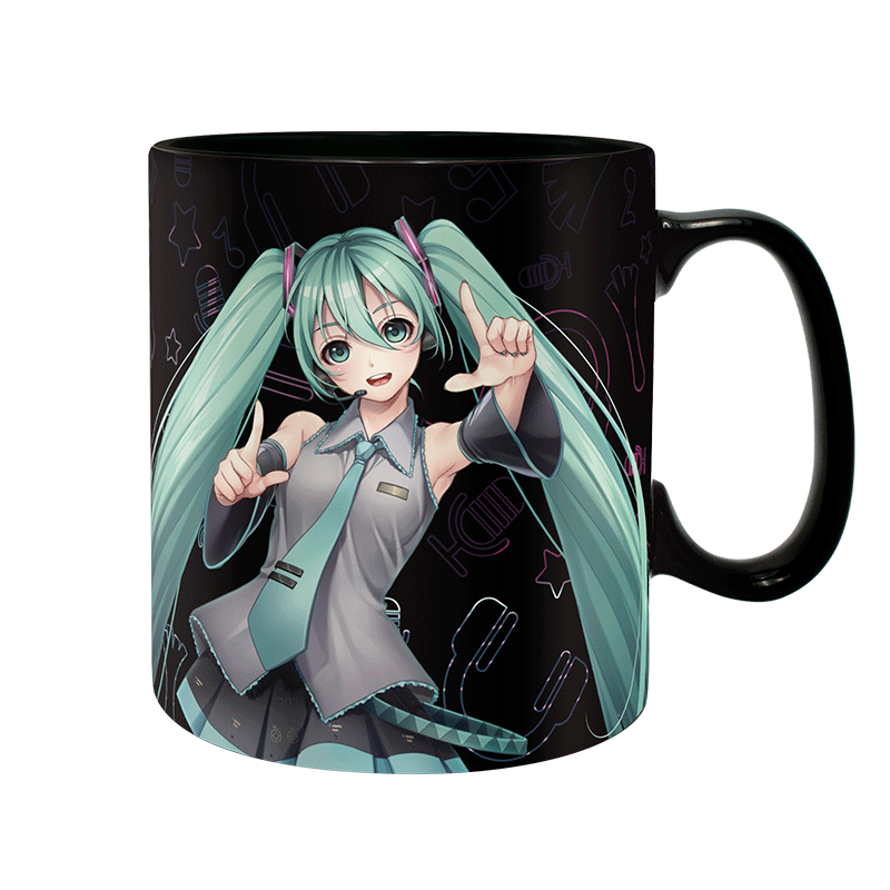 HATSUNE MIKU MUG HEAT CHANGE 460ML ABYSSE