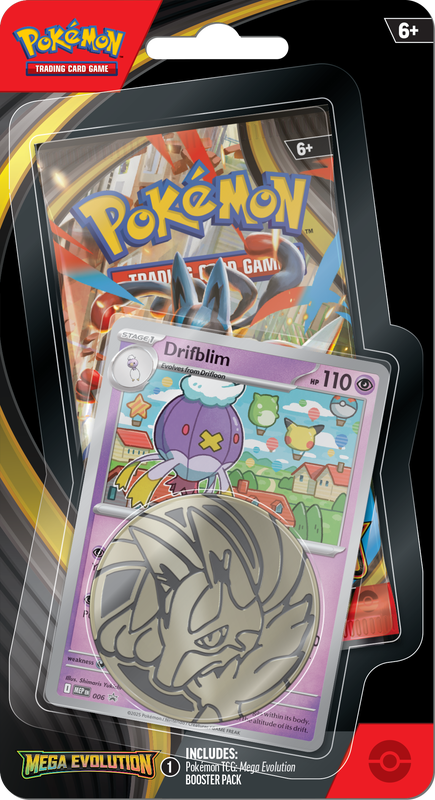 Pokémon TCG: Mega Evolution Checklane Blister 1 Pack