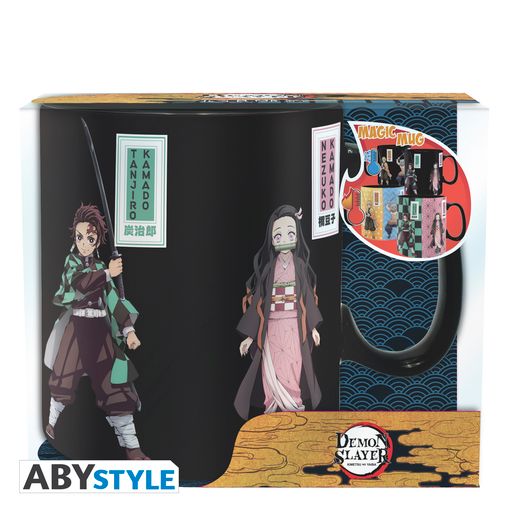 DEMON SLAYER MUG HEAT CHANGE SLAYERS 16 OZ ABYSSE