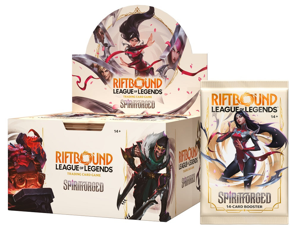 Riftbound League of Legends TCG Spiritforged Booster Pack