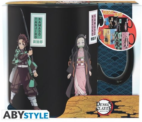 DEMON SLAYER MUG HEAT CHANGE SLAYERS 16 OZ ABYSSE
