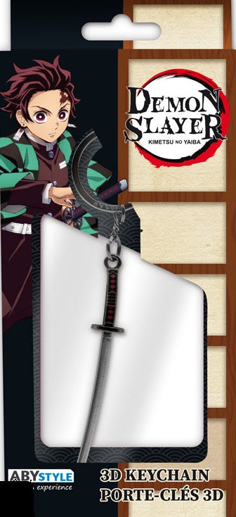 Demon Slayer Keychain 3D Tanjiros Katana ABYSSE